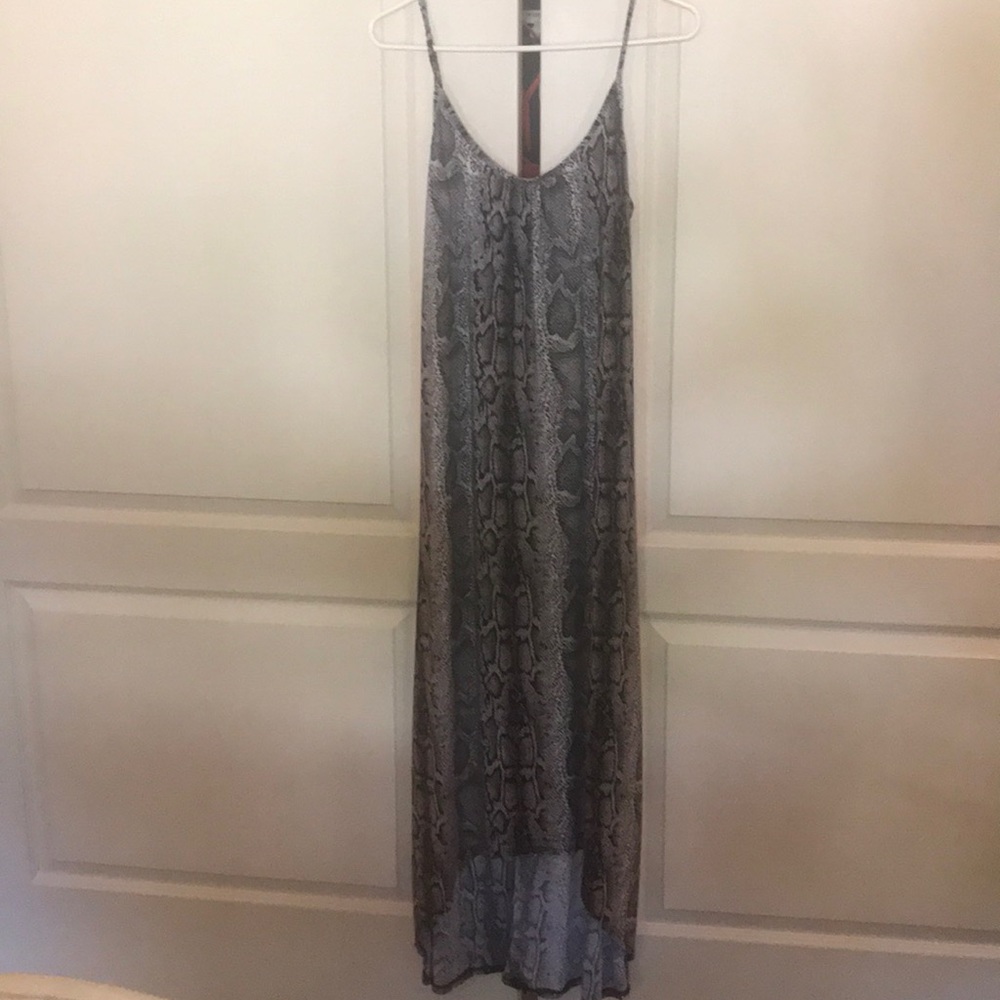 High low maxi dress